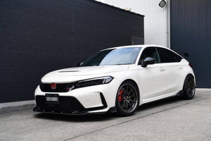 NOBLESSE FRONT LIP SPOILER BLACK 202 FOR HONDA CIVIC FL5 FL5-FS-202