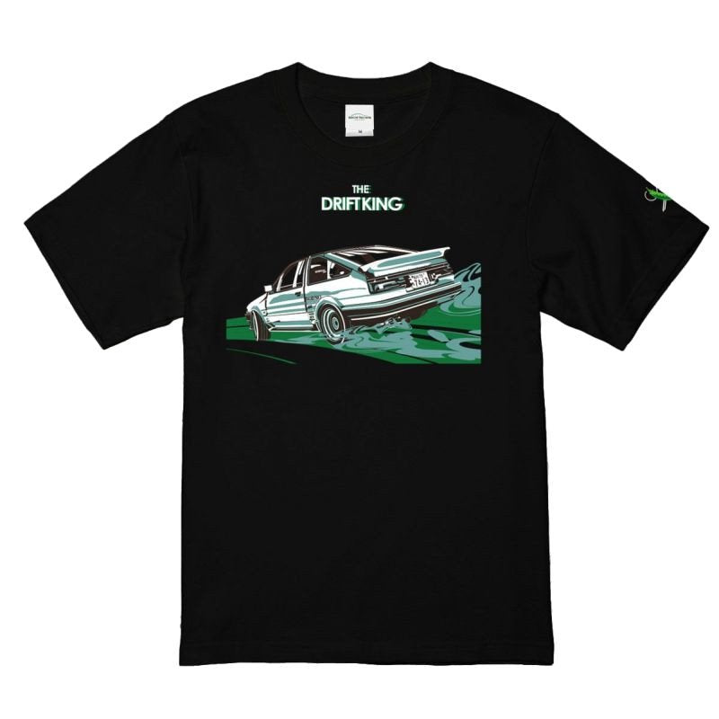 K1 PLANNING MOTORIMODA THE DRIFT KING T-SHIRT - BLACK-L FOR  KT06-BK-L