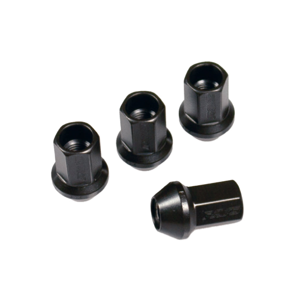 RAYS 17HEX RACING NUT L35 MED 4P 12X1.25 BK (BLACK) 74130000223BK