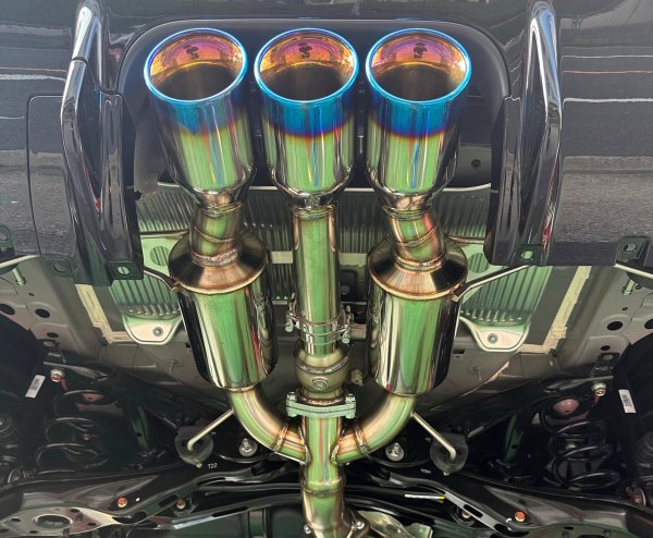 SEEKER SES MUFFLER KIT TRIDENT CIRCUIT FOR HONDA CIVIC FL5 11600-FL5-00R