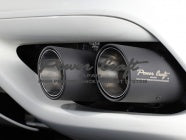 POWER CRAFT HYBRID EXHAUST MUFFLER SYSTEM USE GENUINE TAIL WITH X TUBE  FOR FERRARI FF P-FE860104-SE