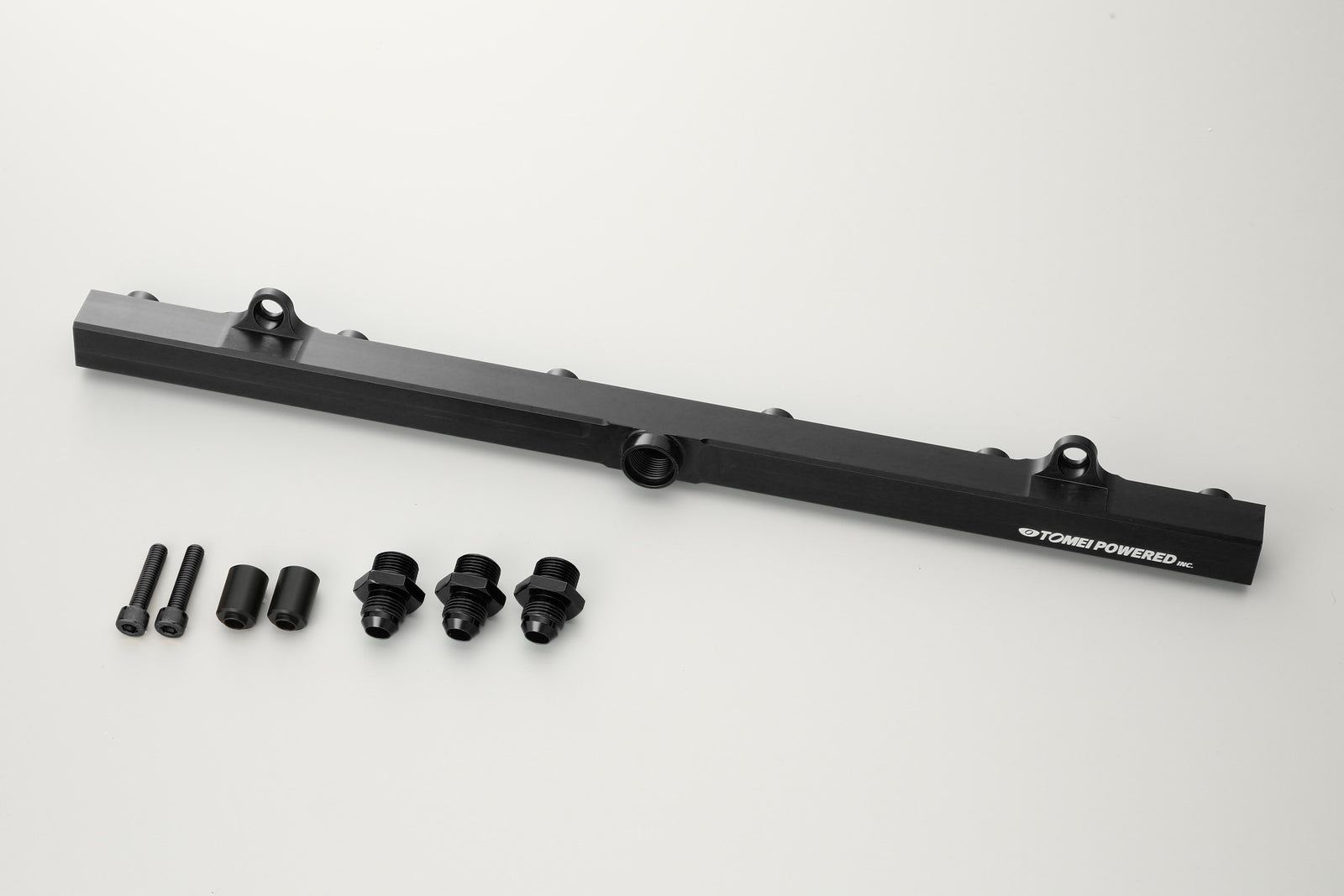 TOMEI FUEL DELIVERY PIPE DENSO AN8 BLACK FOR NISSAN SKYLINE GT-R BNR32 BCNR33 BNR34 RB26DETT 186012