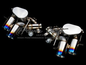 POWER CRAFT HYBRID EXHAUST MUFFLER SYSTEM WITH BLACK TAIL FOR FERRARI ROMA P-FE1110101-BKT