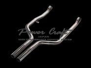 POWER CRAFT HYBRID EXHAUST MUFFLER SYSTEM WITH BLACK TAIL FOR BMW ALPINA B6 P-BM960101-BKT