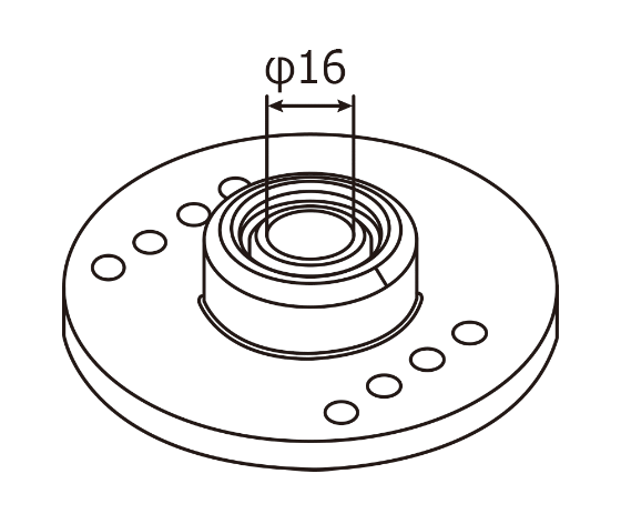 HKS SPHERICAL INVERTED ADJUSTABLE BEARING 2PCS SET TYPE 1 FOR  82004-AK004