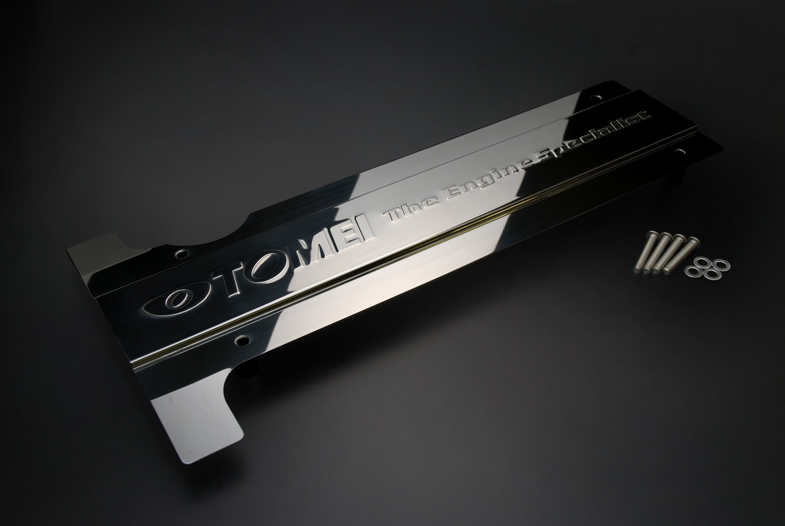 TOMEI METAL ORNAMENT PLATE  For EVO CN9A CP9A CT9A 4G63 191280