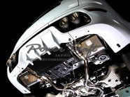 POWER CRAFT HYBRID EXHAUST MUFFLER SYSTEM WITH BLACK TAIL FOR RANGE ROVER SPORT SVR 4WD  P-LAN1130101-BKT