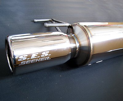 SEEKER SES STAINLESS MUFFLER KIT FOR HONDA FIT GE8 KOUKI 2WD 6MT  11600-GE8-000