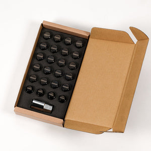 RAYS RAYS 19HEX L31 NUT&LOCK 12X1.5/6H BK 74081000004BK