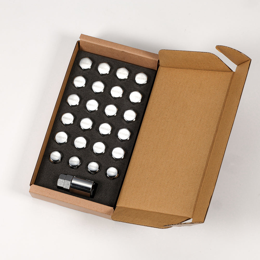 RAYS 19HEX L33 NUT&LOCK SET 14X1.5/6H CP 74081000006CP