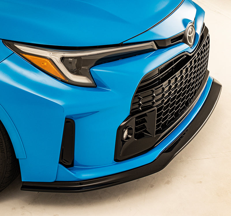GROW MOTORSPORTS FRONT DIFFUSER GARNISH ABS SEMI GLOSS BLACK ORIGINAL FOR TOYOTA GR COROLLA GZEA14H GROW-MOTORSPORTS-00044