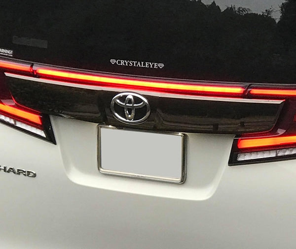 CRYSTAL EYE CRYSTALEYE LOGO STICKER SMALL (S SIZE) WIDTH 200MM GRAY FOR  H047SU