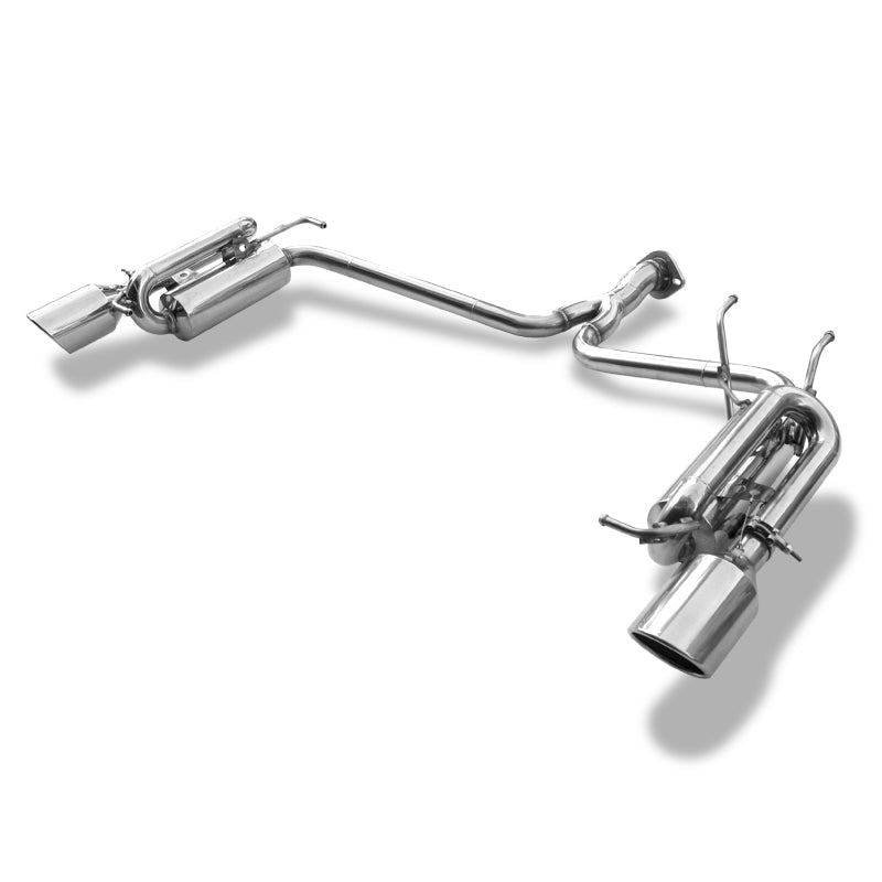 SURUGA SPEED PFS LOUD SOUND MUFFLER EXHAUST TITANIUM 101.6φ DIAGONAL FOR TOYOTA MARK X DBA GGA10 2GR-FE SRT-422-H