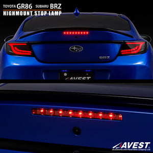 AVEST HIGH MOUNT STOP LIGHT RED FOR TOYOTA GR86 ZD8 SUBARU BRZ ZD8 TO6003-U-RC