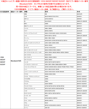 TOMS WIDE ROOM MIRROR 87810-TS002