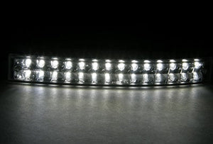 CRYSTAL EYE LED DAY LAMP, DAYLIGHT, 28 LEDS, 4.8 WATT TYPE, 15° TILT ANGLE FOR  F004DL