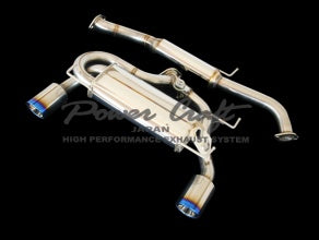 POWER CRAFT HYBRID EXHAUST MUFFLER SYSTEM SINGLE VALVE FOR NISSAN V35 SKYLINE P-NI110101