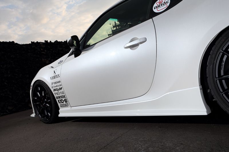 CAR MAKE T&E [VERTEX] ZN6 86 (HACHIROKU) ZC6 BRZ (BRZ) SIDE STEP LEFT SIDE (PASSENGER SIDE) ONLY FOR  CARMAKETE-02235