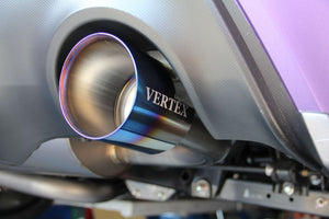 CAR MAKE T&E [TOYOTA ZN6 86] LEGERFORT FULL TITANIUM MUFFLER LEFT SINGLE DASHI (NO CENTER PIPE SUB TYCO) 70Φ FOR  CARMAKETE-02950