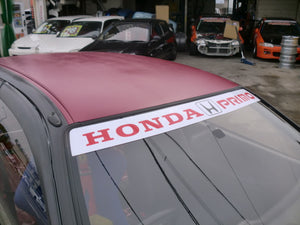 ZEROFIGHTER HONDA PRIMO WINDOW STICKER WHITE ZEROF-01231