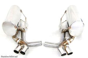 KREISSIEG CAT-BACK F1 SOUND VALVETRONIC EXHAUST SYSTEM TITANIUM FLOATING CURL TAIL SANDBLASTED KSG LOGO MARK FOR PORSCHE 996 CARRERA 98'~02' 3.4L P996CE-01-TITANIUM-3.4L