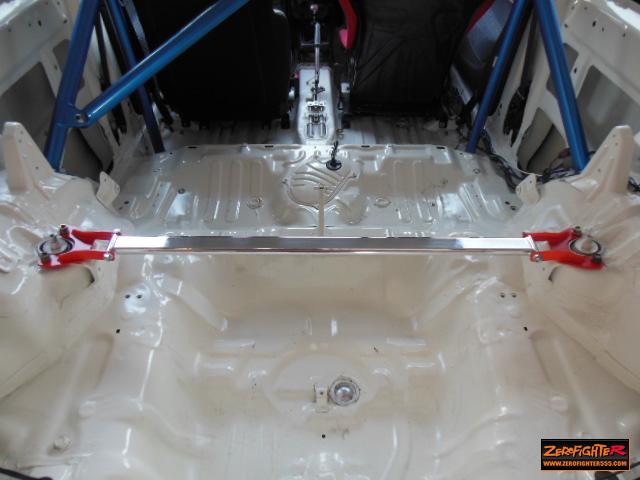 ZEROFIGHTER REAR STRUT ALUMINUM TOWER BAR For CIVIC EG6 EG5 EG4 ZEROF-00629