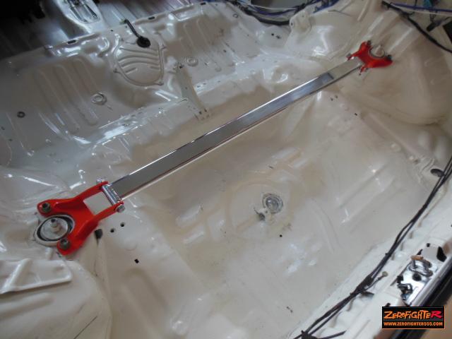 ZEROFIGHTER REAR STRUT ALUMINUM TOWER BAR For CIVIC EG6 EK4 EK9 ZEROF-00815