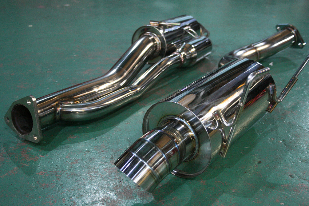 CAR GARAGE AMIS 70S STAINLESS MUFFLER EXHASUT FOR HONDA S2000 AP1 AP2 CAR-GARAGE-AMIS-00001