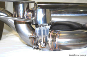 KREISSIEG CAT-BACK F1 SOUND VALVETRONIC EXHAUST SYSTEM TITANIUM FLOATING CURL TAIL SANDBLASTED KSG LOGO MARK FOR AUDI R8 V10 AUR8-01-TITANIUM-V10-5.2