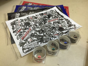 CAR MAKE T&E KIZUKAKU SHEET (W600MM H420MM) BLUE FOR  CARMAKETE-02026