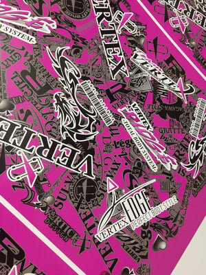 CAR MAKE T&E KIZUKAKU SHEET (W600MM H420MM) RED FOR  CARMAKETE-02025