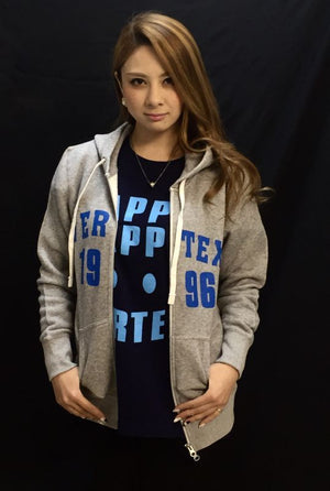 CAR MAKE T&E VERTEX1996 FULL ZIP HOODIE (PARKER) M (LENGTH 67, WIDTH 49, SHOULDER WIDTH 42, SLEEVE LENGTH 62) DEEP NAVY 2015-02 FOR  CARMAKETE-02912