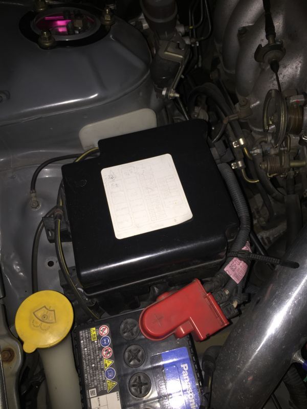 CAR MAKE T&E VERTEX FUSE BOX DIAGRAM S15 SILVIA BLUE FOR  CARMAKETE-02012