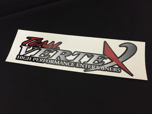 CAR MAKE T&E TEAM VERTEX STICKER (NEW LOGO) GRADATION FOR  CARMAKETE-02882