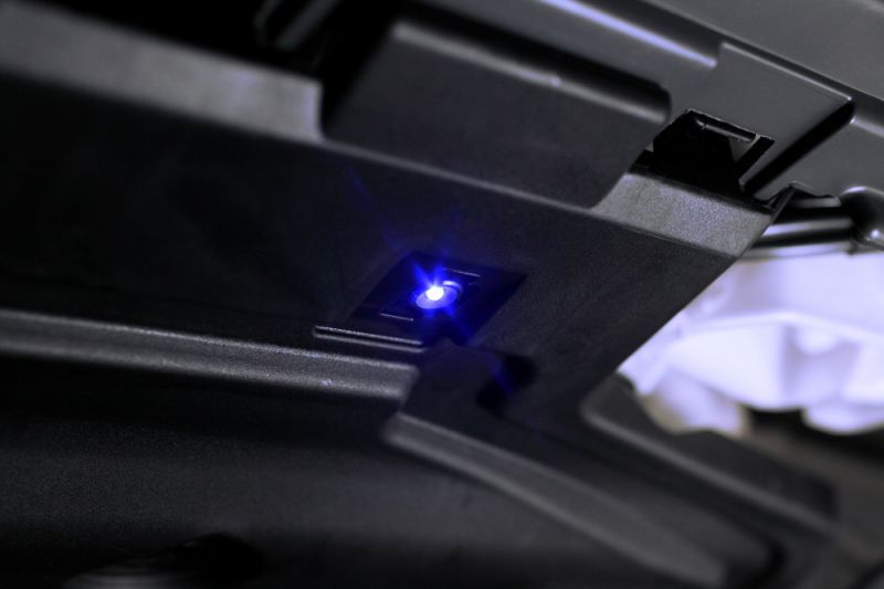 CAR MAKE T&E LED INTERIOR ILLUMINATION (FOOT LAMP, GLOVE BOX, CONSOLE, INSIDE THE DOOR) CLEAR BLUE FOR  CARMAKETE-02835