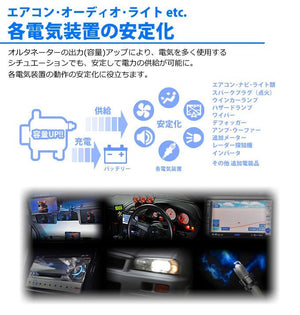 ARD LOW-RESISTANCE HIGH-OUTPUT ALTERNATOR 150A STEEL PULLEY FOR MITSUBISHI LANCER EVOLUTION IV CN9A V CP9A VI CP9A VII CT9A VIII CT9A IX CT9A WAGON CT9W 4G63 RR150-4G63-9G