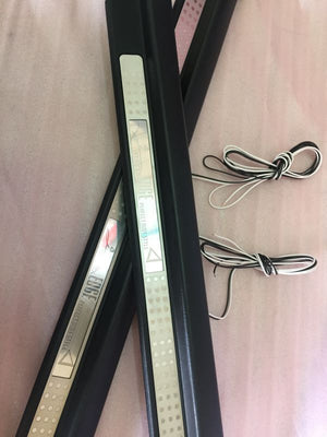 CAR MAKE T&E SCUFF LED ILLUMINATION JZX GX110 SERIES MARK II FRONT SET OF 2 VERTEX RIDGE RED FOR  CARMAKETE-01627