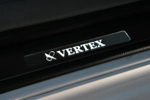 CAR MAKE T&E SCUFF LED ILLUMINATION JZX GX110 SERIES MARK II FRONT SET OF 2 VERTEX RIDGE RED FOR  CARMAKETE-01627