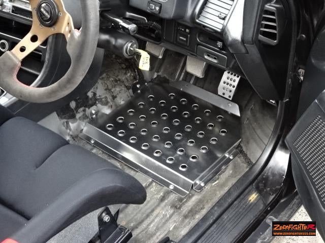 ZEROFIGHTER RACING ALUMINUM FOOT PLATE For HONDA CIVIC FERIO EG9 ZEROF-00617