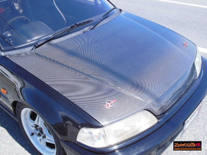 ZEROFIGHTER LIGHTWEIGHT CARBON BONNET HOOD For CIVIC EF9 ZEROF-00407