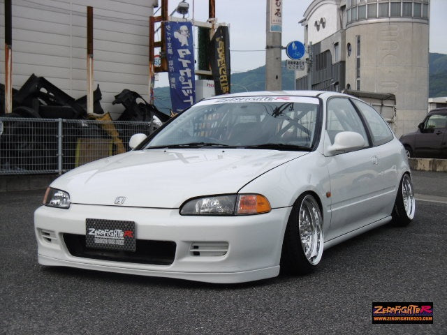 ZEROFIGHTER GENUINE FRONT LIP SPOILER For CIVIC EG6 EG4 EG3 ZEROF-00590