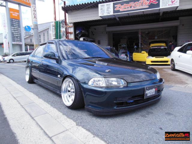 ZEROFIGHTER FRONT LIP SPOILER For CR-X DEL SOL EG2 ZEROF-00587