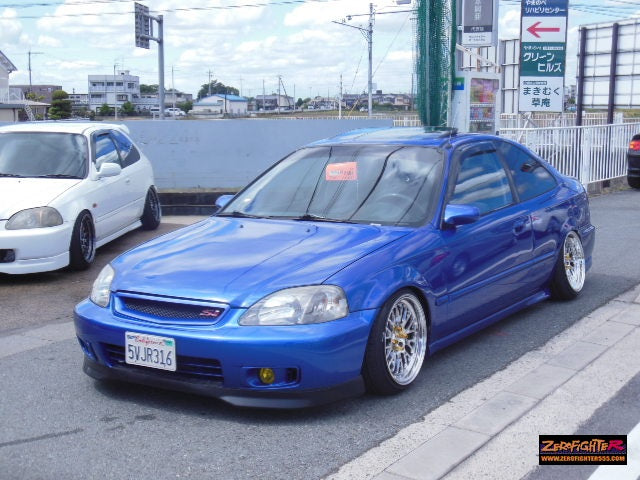 ZEROFIGHTER ZENKI OEM URETHANE LIP SPOILER For HONDA EK CIVIC EK ZEROF-00788