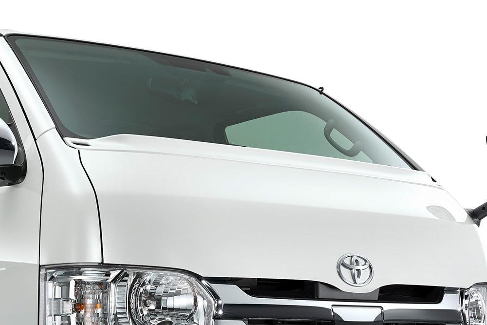 TRD  FRONT HOOD EXTENSION BLACK MICA (209)  For HIACE REGIUS ACE 2##  MS347-26001-C1