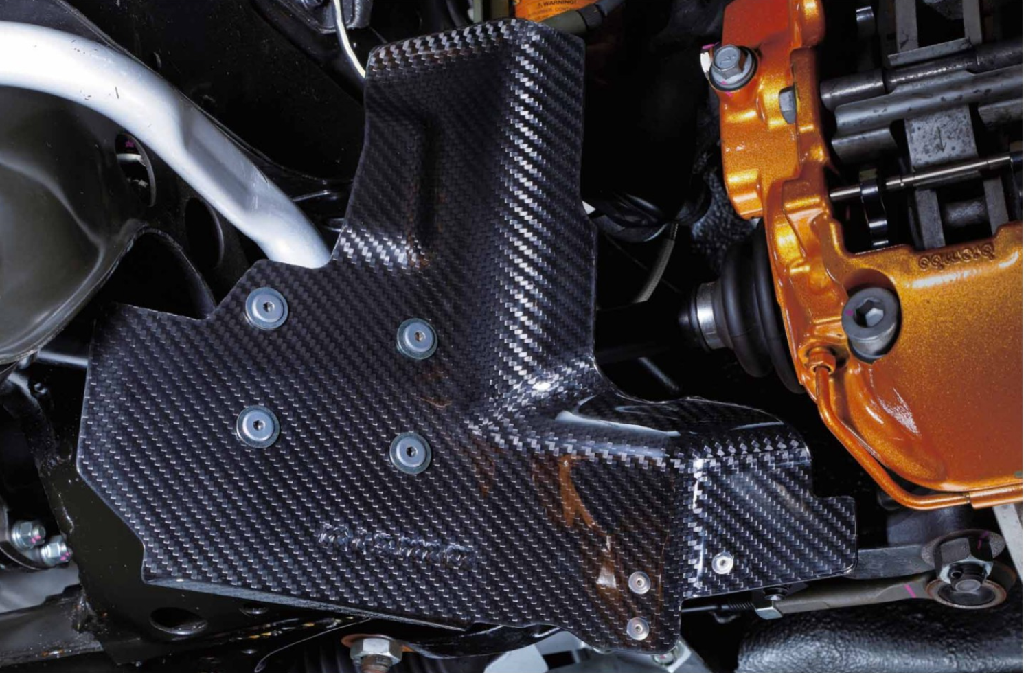NISMO Carbon Brake Air Guide  For Skyline GT-R BNR32 RB26DETT 41180-RRR25