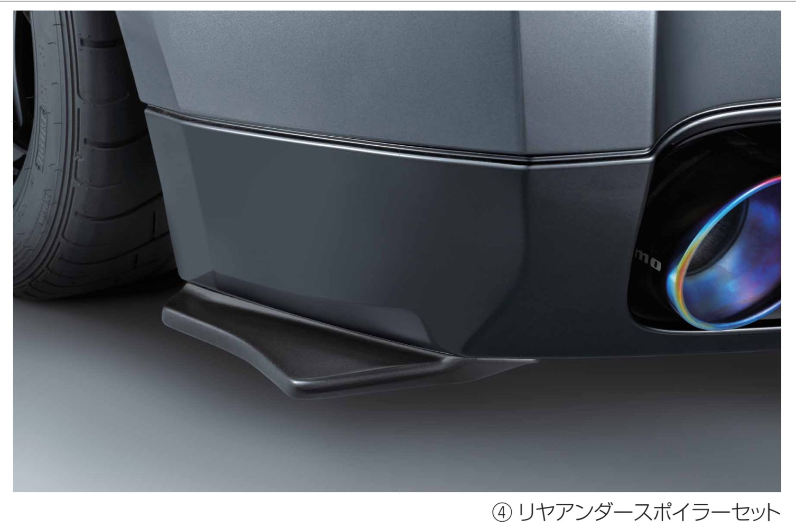 NISMO Rear Under Spoiler Set  For GT-R R35  8505S-RSR50