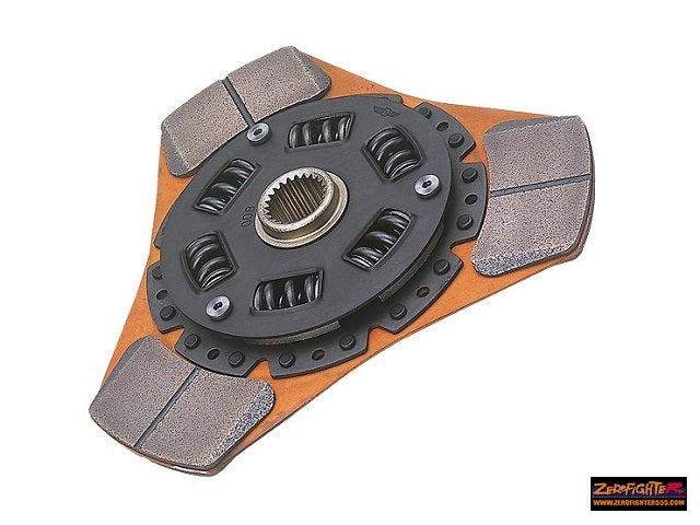 ZEROFIGHTER SINGLE CLUTCH METAL DISC COVER SET For CR-X EF8 ZEROF-00355
