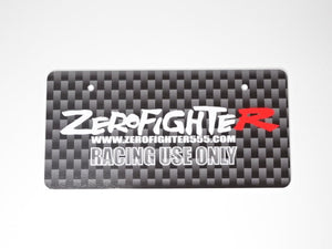 ZEROFIGHTER LICENSE PLATE ZEROF-00039