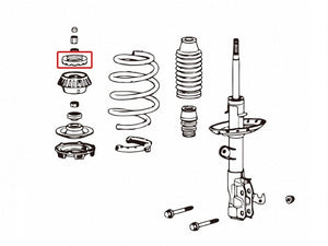 ZEROFIGHTER FRONT STRUT MOUNT DAMPER For FIT GK5 GE8 GD1 ZEROF-00213