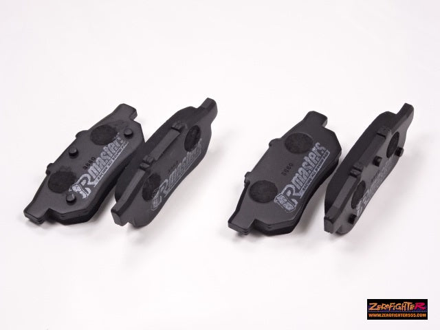 ZEROFIGHTER BRAKE SHOP 551 + REAR BRAKE PADS For HONDA FD2 TYPE R ZEROF-01037